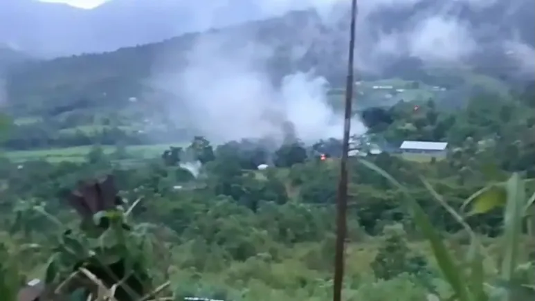 Armed men allegedly attacked Pipuram Naga Village at around 4 am, opened fire, and subsequently