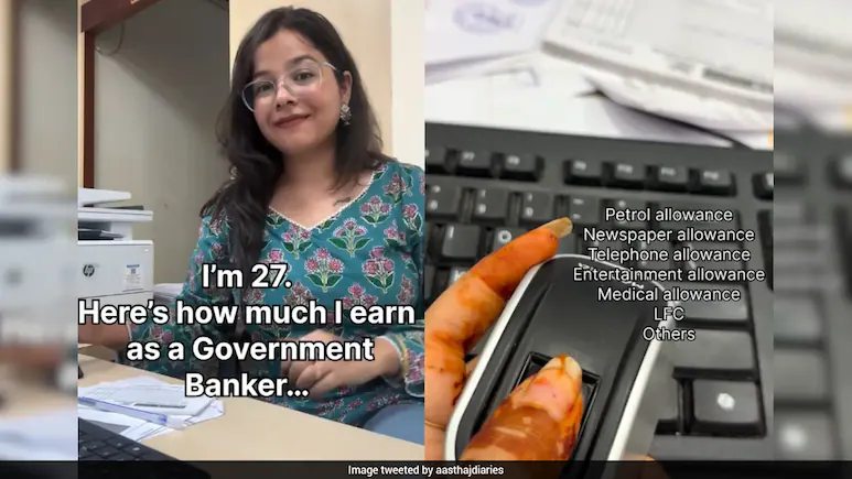 In the video, Aastha revealed that her gross monthly salary is around Rs 94,000