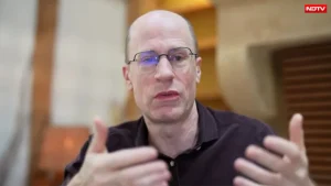 He told NDTV Senior Managing Editor Vishnu Som that artificial intelligence agents have become