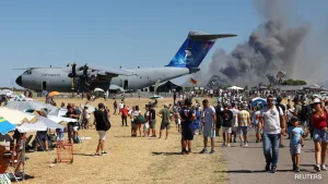 Greek F-4 Phantom Fighter Jet Crashes During Airshow Near Athens