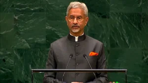 Directly referencing remarks made the previous day, without naming Pakistan, Jaishankar said