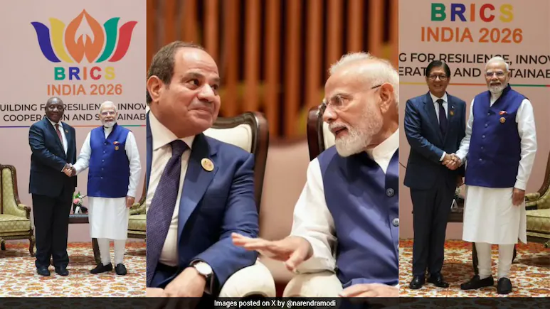 PM Modi Holds Bilateral Talks With South Africa, Philippines, Egypt Leaders