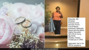 She created a detailed "husband application" using a Google Form, shared it on social media