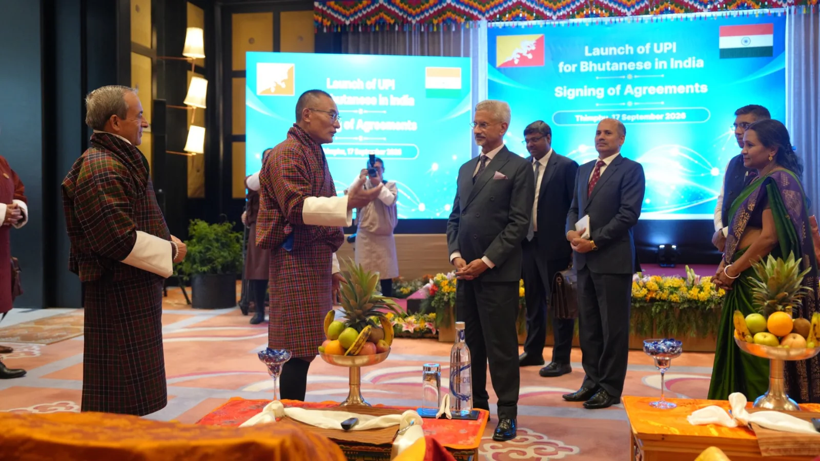 He attended a ceremony to hand over 43 purebred Jersey cows from India for the dairy cattle