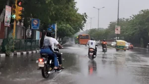 Temperature Drops As Rain Hits Delhi, Weather Office Issues Yellow Alert