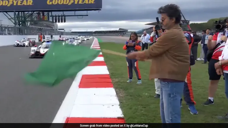 At Silverstone in the United Kingdom, Tamil Nadu Chief Minister C Joseph Vijay signaled