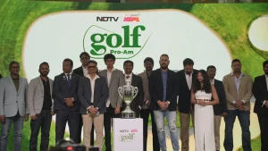 NDTV on Saturday launched the new season of the Green IGPL Golf Pro-Am, a unique platform that