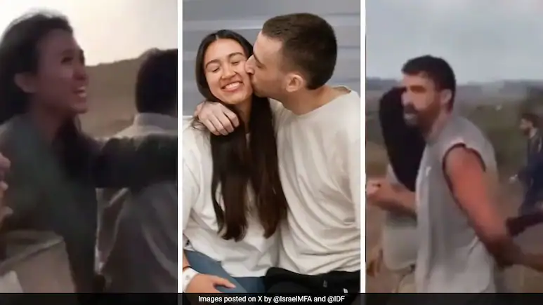 Israeli forces have killed a man who was filmed kidnapping a couple at a music festival