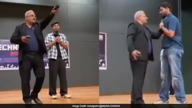 Stand-up comedian Rajat Sood, who was performing at the event, witnessed the altercation