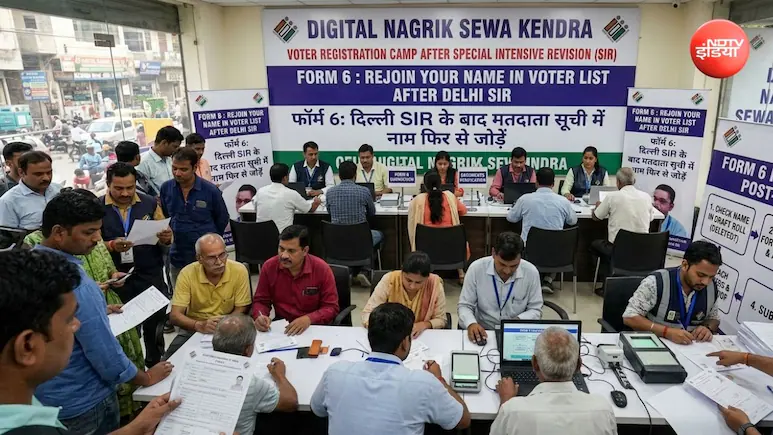 Nearly 47.6 lakh voters are missing from Delhi's draft electoral roll after their enumeration