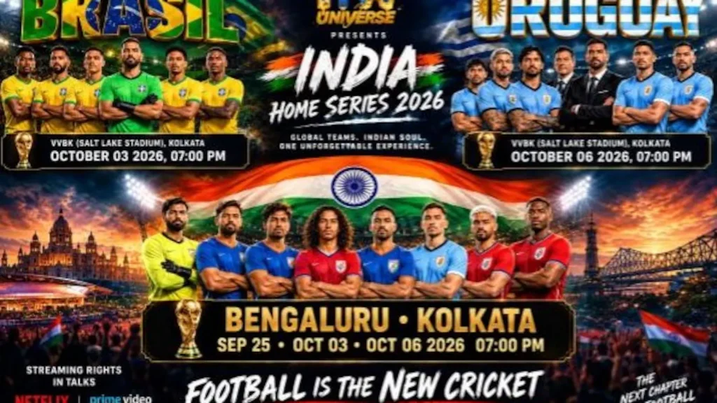 As Brazil, Uruguay and Panama arrive for the India Home Series 2026, Bhairav Shanth and ITW