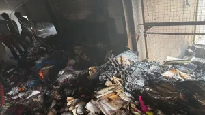 Massive Fire At Jaipur's UNESCO-Recognised Parkota Bazar