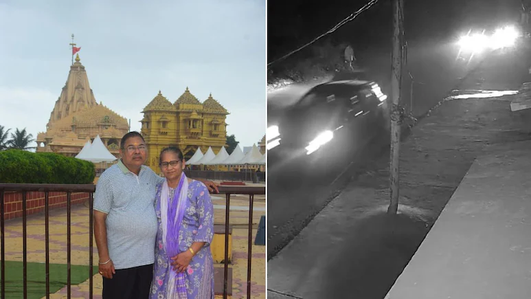 A man from Faridabad was killed by a speeding car while walking home from a temple last month