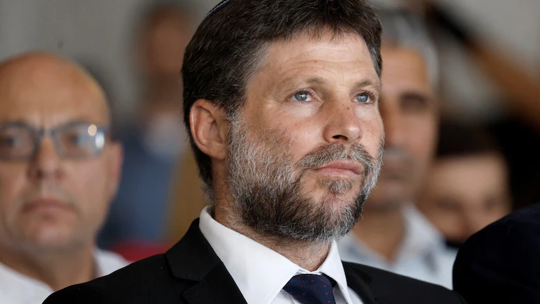 Israel's far-right finance minister Bezalel Smotrich called Sunday for the annexation of parts