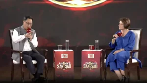 Because they are losing elections, in a jibe at the Opposition, Rijiju also said they should