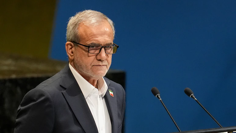 Iranian President Masoud Pezeshkian said on Friday that his country wanted to return