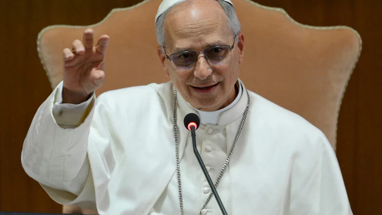 Pope Leo on Monday urged Russia and Ukraine to sit down and discuss how to end their four-year