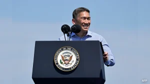 US President Donald Trump said on Tuesday he plans to nominate Hung Cao to become the next US