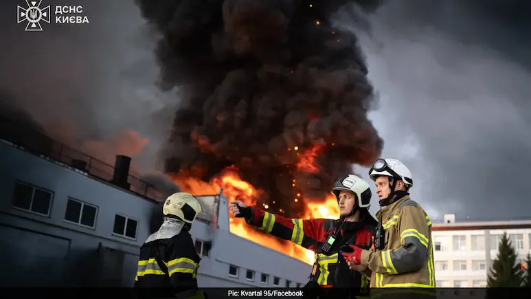 Zelensky's Former TV Studio Warehouse Destroyed In Russian Strike