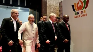 “Today, when trade barriers are increasing in the world, India is building economic bridges,”