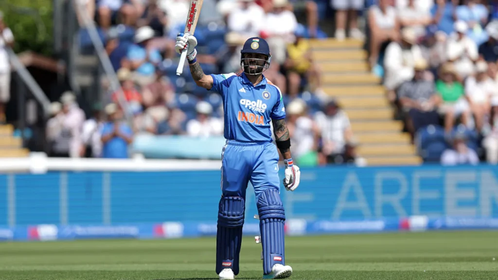Virat Kohli scored his 55th ODI century in the first ODI match against West Indies