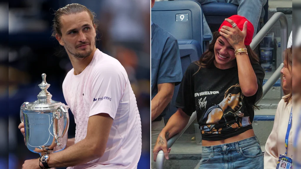 Trinity Rodman was a prominent figure during the US Open final, cheering for Ben Shelton as he