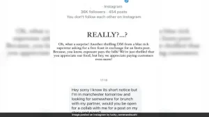 UK Restaurant Roasts Angry Influencer Who Said She "Deserved" A Free Meal