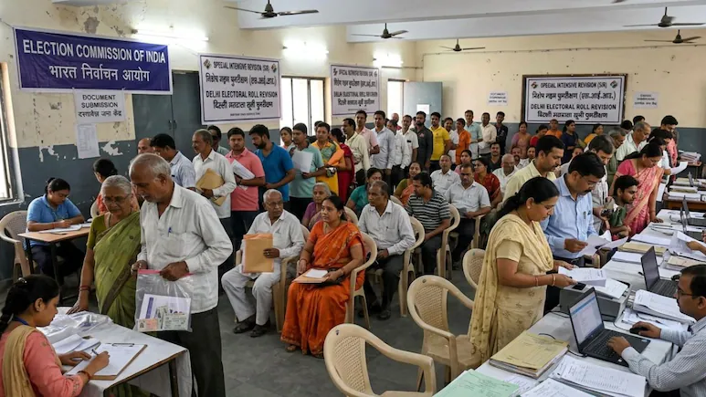 Delhi Poll Body Amid SIR Row — "Notice Doesn't Mean Deletion"