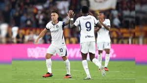 Lautaro Martinez rode to Inter Milan's rescue on Saturday as the Serie A champions fought back