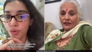 Mehar wrote that her 81-year-old grandmother is more active than she is, lives alone, continues
