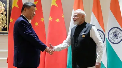 Modi and Xi met on the margins of the Brics Summit in New Delh i on September 12 when
