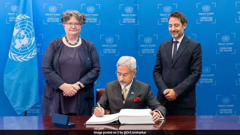 S Jaishankar Signs UN Convention Against Cybercrime For Safer Digital Future