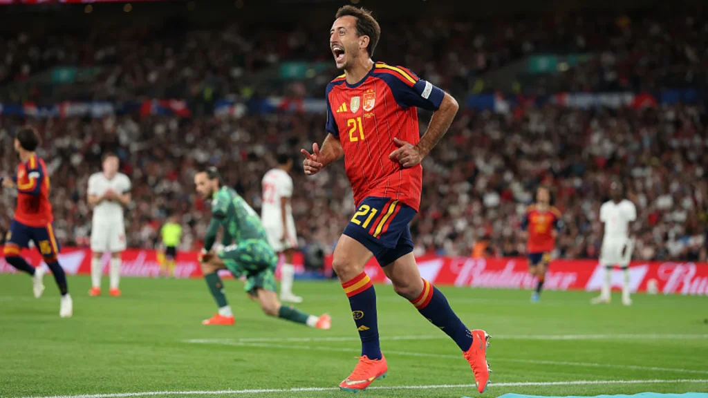 Mikel Oyarzabal gave world champions Spain a 3-2 victory over error-prone England