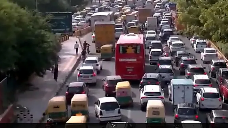 Traffic movement around parts of south-east Delhi is expected to be affected on Tuesday