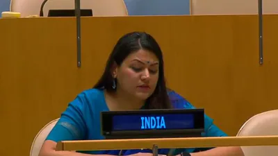 Petal Gahlot, the First Secretary of India's Permanent Mission to the UN, accused Islamabad