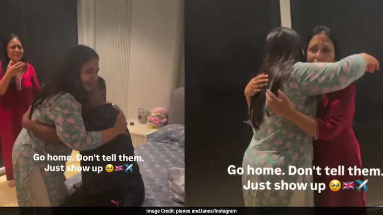 Woman Surprises In-Laws With Unexpected Visit To India, argues "They Had No Idea"