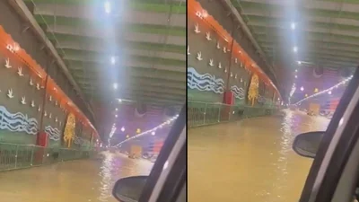 Congress MP stuck on Dwarka Expressway amid Delhi rain, hits out Modi government — ' ₹250 crore per