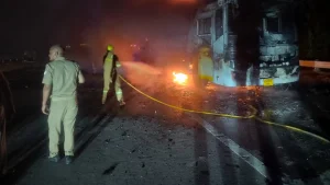 Before Bus Caught Fire In Greater Noida, Staff Had Flagged Issues In Vehicle