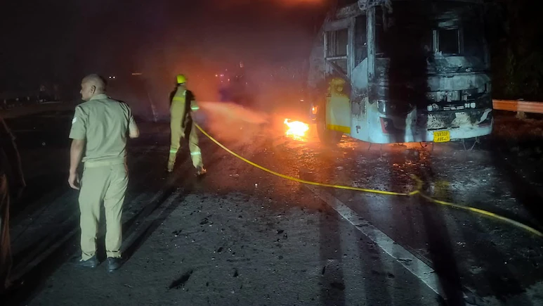 Before Bus Caught Fire In Greater Noida, Staff Had Flagged Issues In Vehicle