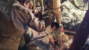 3-year-old girl rescued from Faridabad borewell after 10-hour NDRF operation
