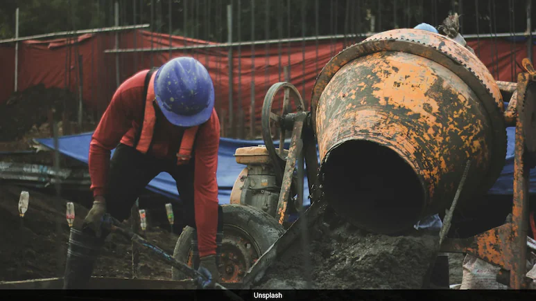 Scientists in India have developed a new type of concrete that uses treated human waste and can