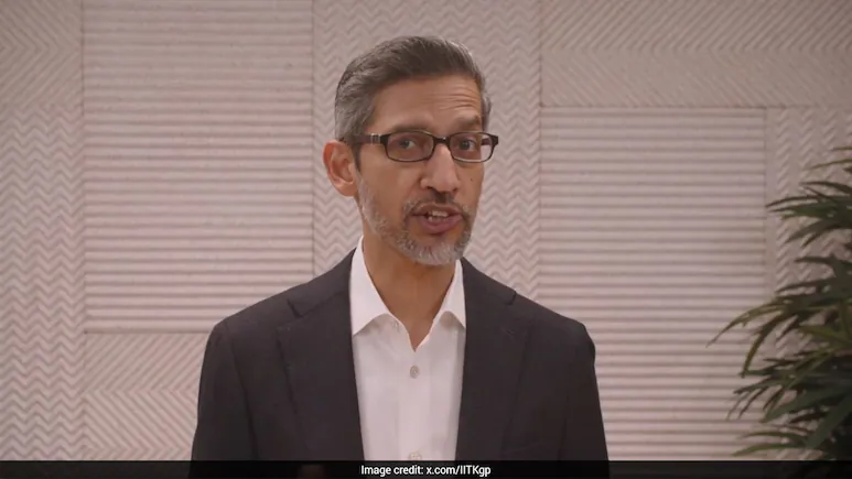 Google CEO Sundar Pichai shared a "special message" as the Indian Institute of Technology (IIT)