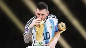 Lionel Messi unveiled a special jersey he would wear during his farewell international game