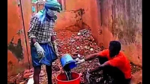 Patients forced to clean hospital sewage, 2 booked
