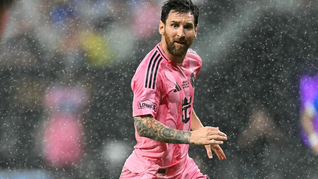 Lionel Messi headed a goal and provided an assist as Inter Miami won the Campeones Cup