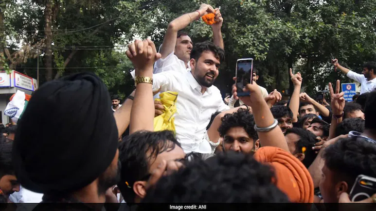 The University of Delhi has thanked its students, teachers, officers, and officials