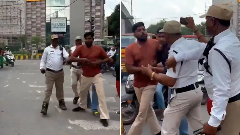 Hyderabad Man Takes U-Turn To Evade Traffic Cop, Then Abuses, Assaults Him