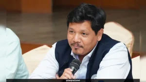 In the 60-member House, Conrad Sangma's NPP has 33 MLAs