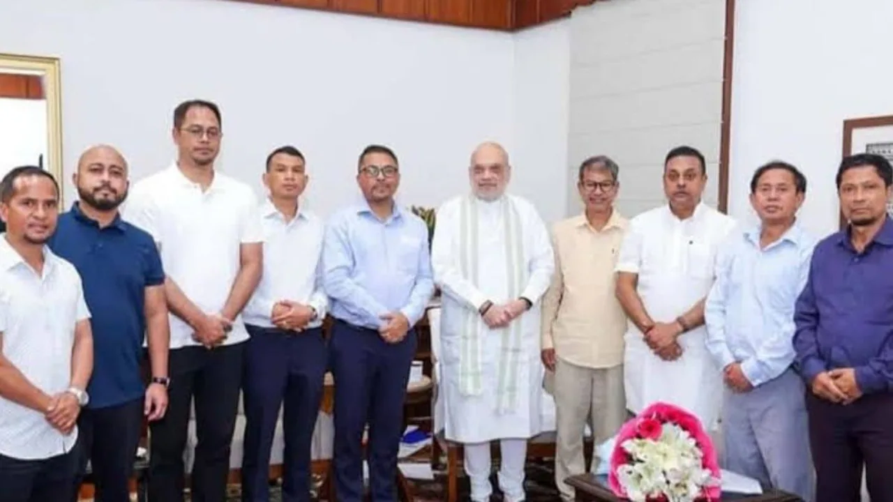 In the 60-member House, Conrad Sangma's NPP has 33 MLAs