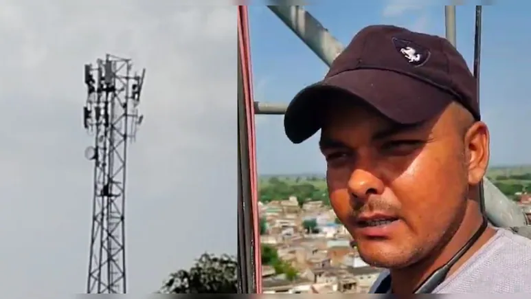 Rajasthan Man Climbs Telecom Tower, Threatens Suicide — No Network For A Month